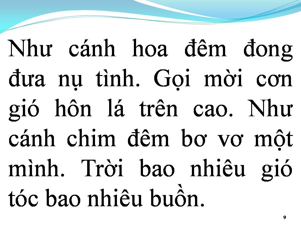Lời bài hát TÓC MAY