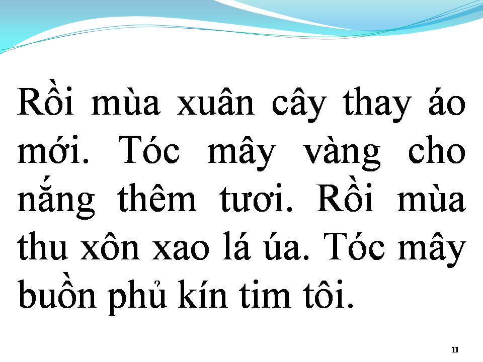 Lời bài hát TÓC MAY