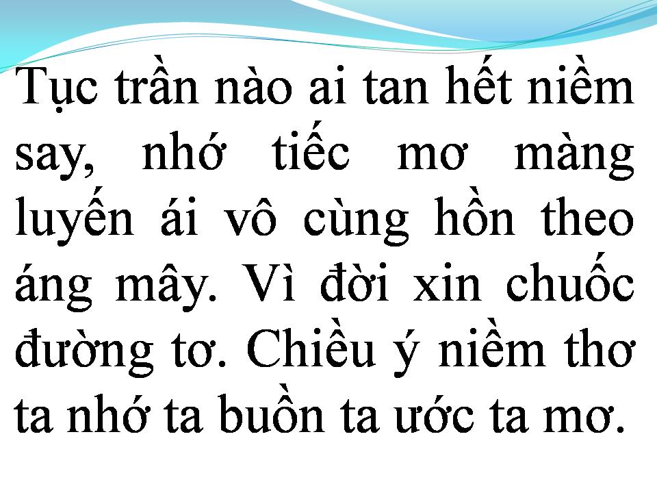 Lời bài hát TÔI BÁN ĐƯỜNG TƠ