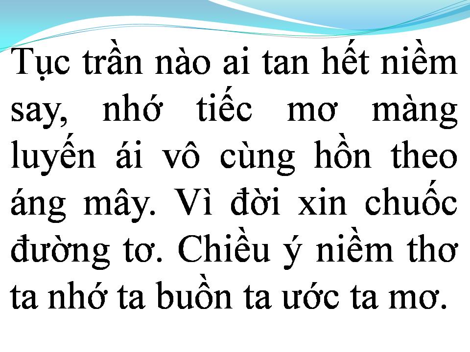 Lời bài hát TÔI BÁN ĐƯỜNG TƠ