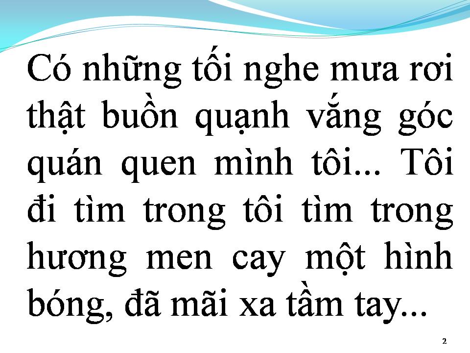 Lời bài hát TÔI ĐI TÌM TÔI
