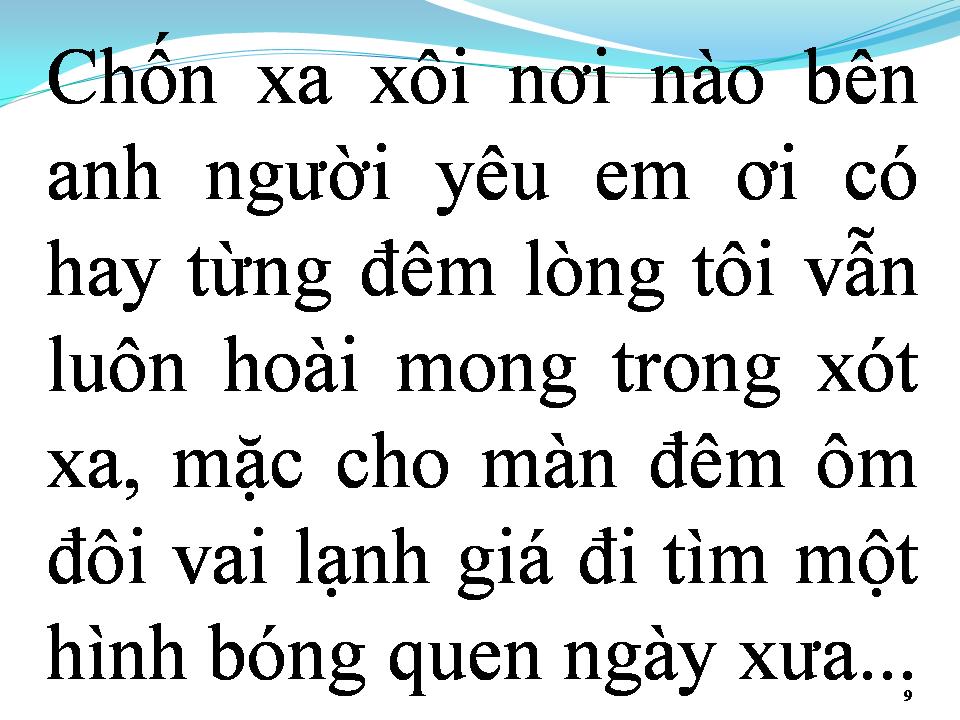 Lời bài hát TÔI ĐI TÌM TÔI