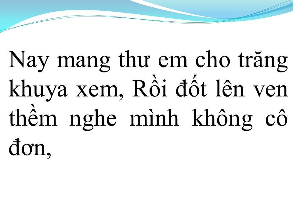 Lời bài hát TÔI KHÔNG CÔ ĐƠN (NGƯỜI KHÔNG CÔ ĐƠN)