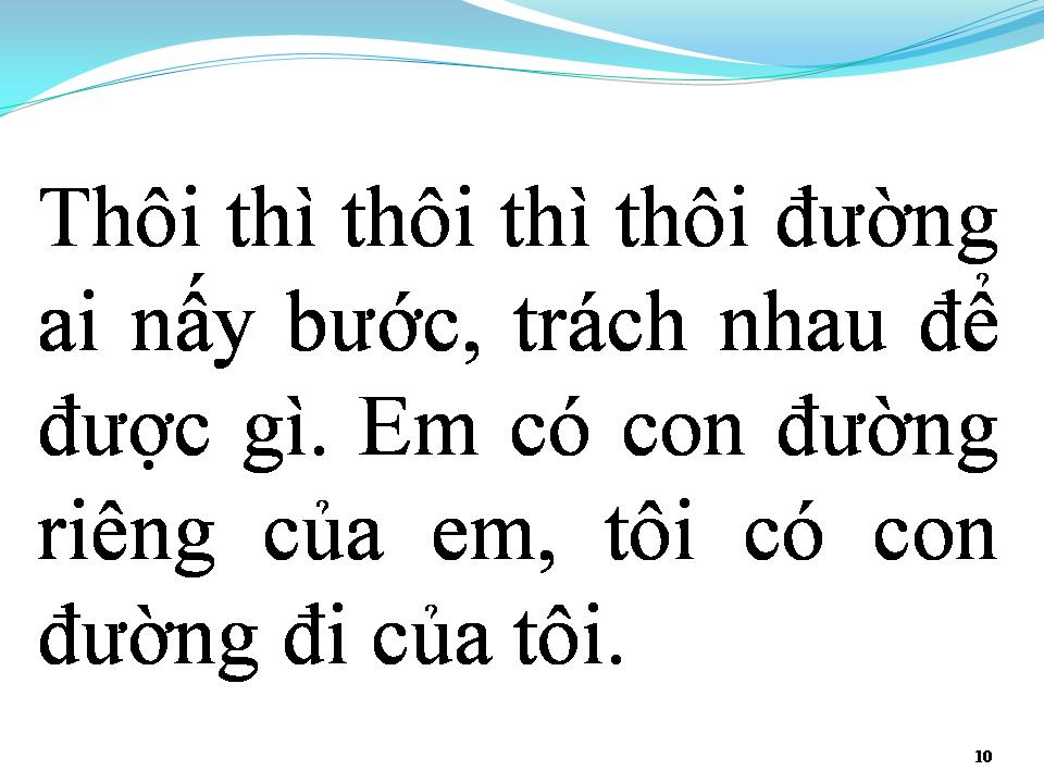 Lời bài hát TÔI KHÔNG LO ĐƯỢC GÌ CHO EM