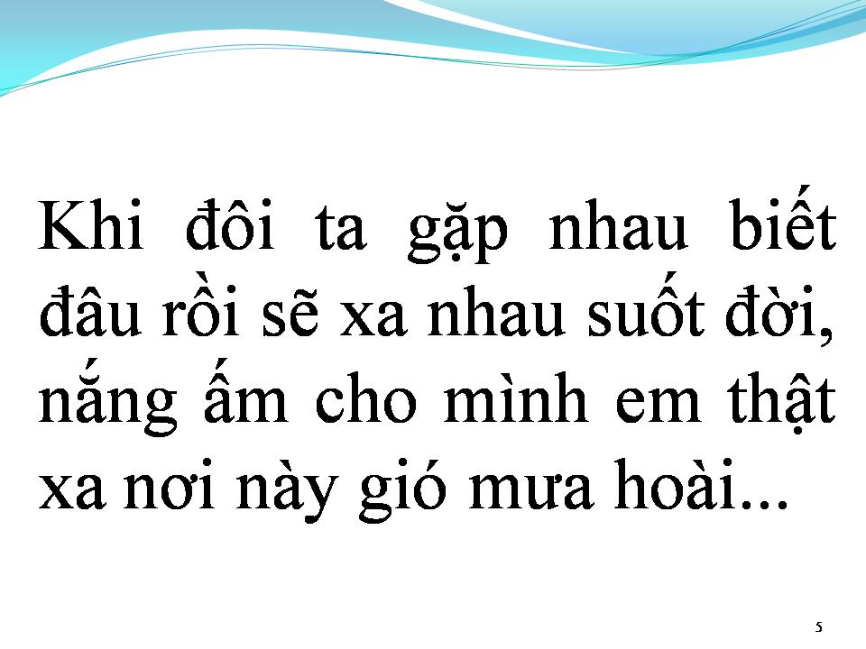 Lời bài hát TÔI KHÔNG TIN