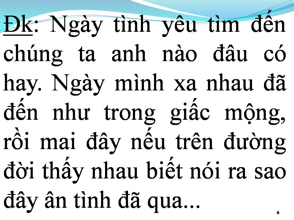Lời bài hát TÔI KHÔNG TIN