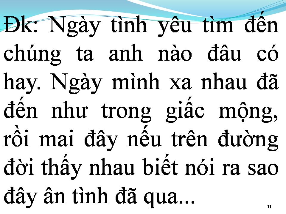 Lời bài hát TÔI KHÔNG TIN