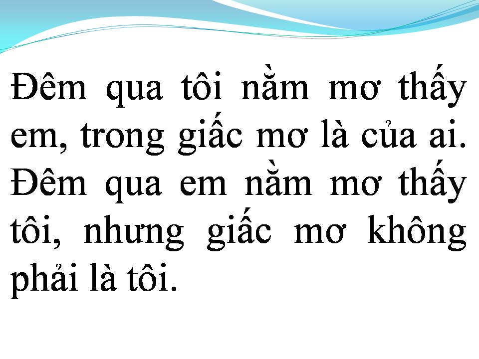 Lời bài hát TÔI LÀ AI EM LÀ AI
