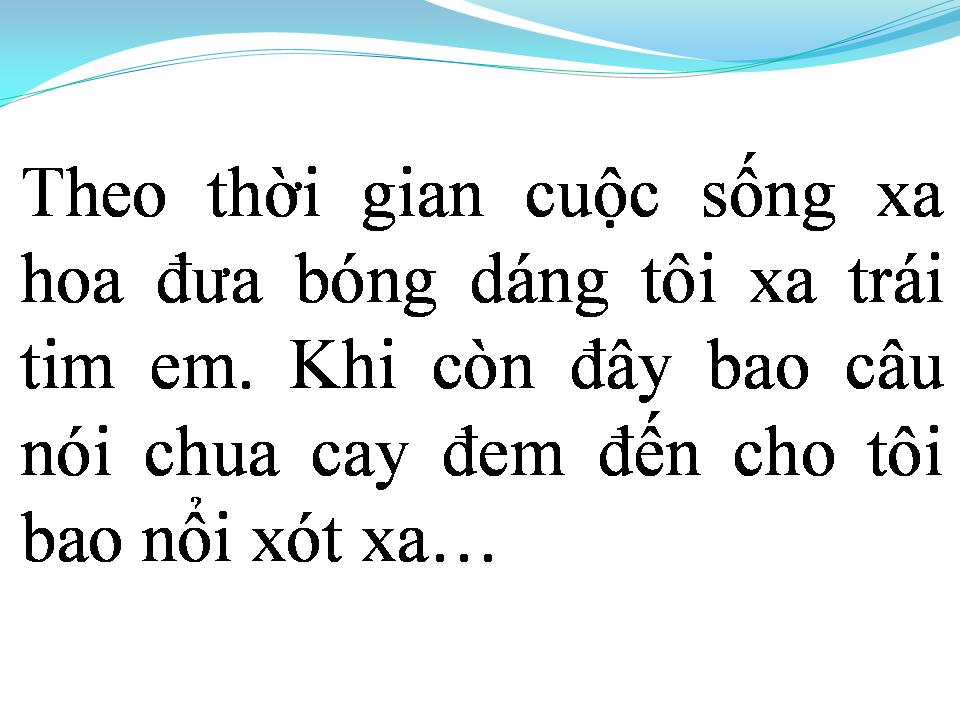 Lời bài hát TÔI LÀ TÔI