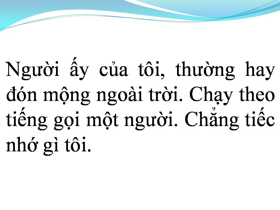 Lời bài hát TÔI MẤT NGƯỜI YÊU