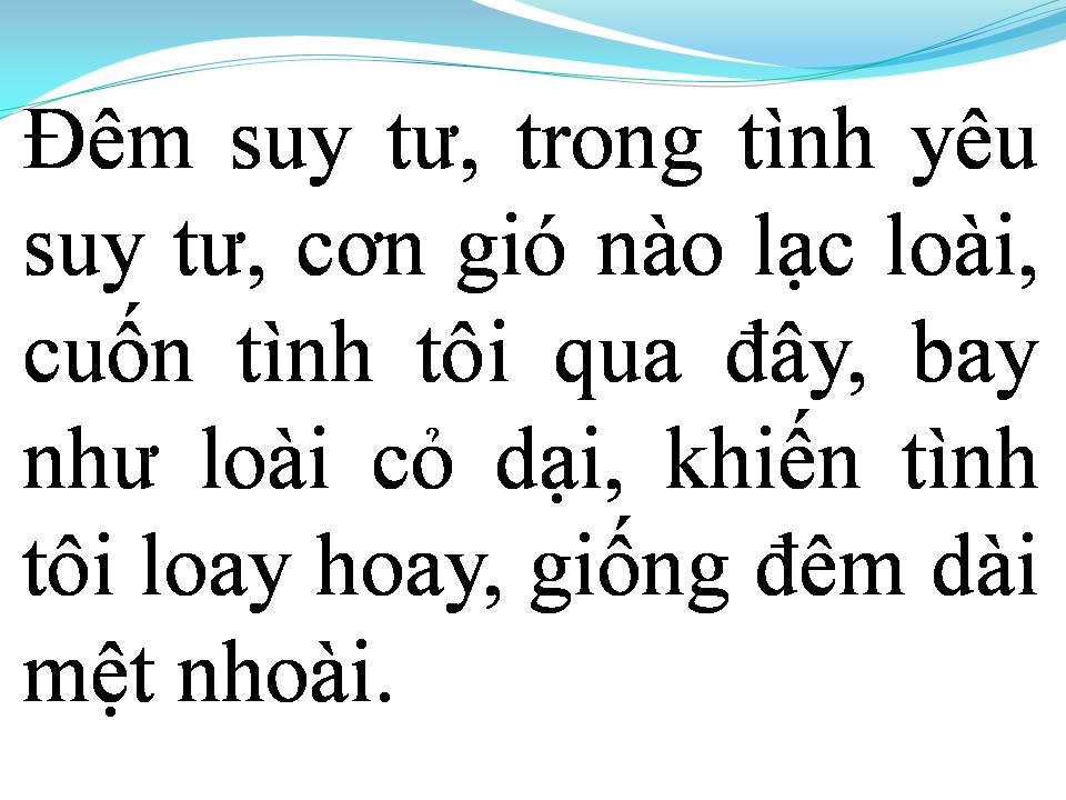 Lời bài hát TÔI NGÀN NĂM ĐỢI