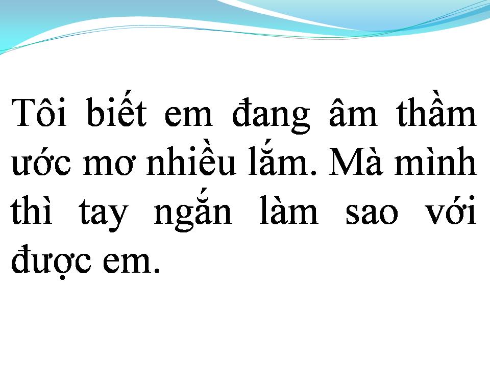 Lời bài hát TÔI VẪN CÔ ĐƠN
