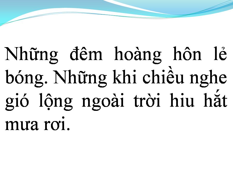 Lời bài hát TÔI VẪN CÔ ĐƠN