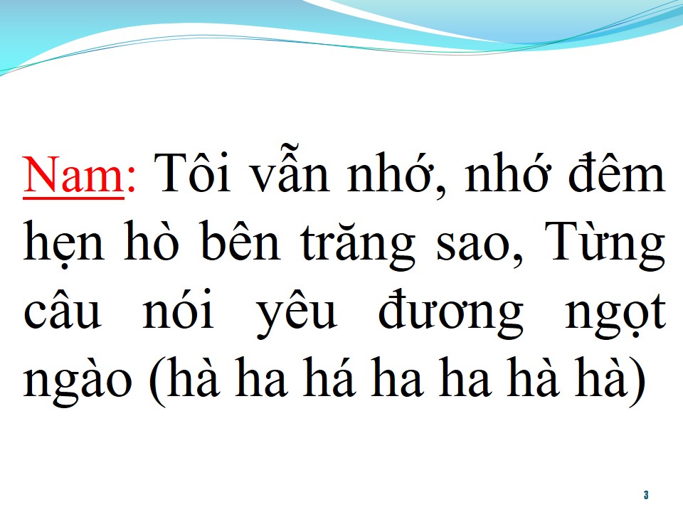 Lời bài hát TÔI VẪN NHỚ (SONG CA)