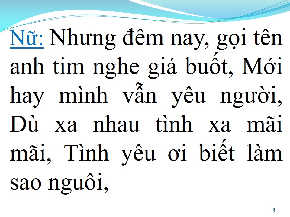 Lời bài hát TÔI VẪN NHỚ (SONG CA)