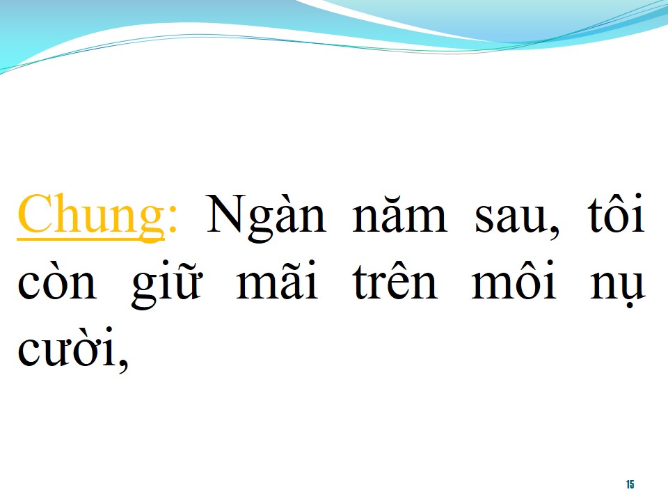 Lời bài hát TÔI VẪN NHỚ (SONG CA)