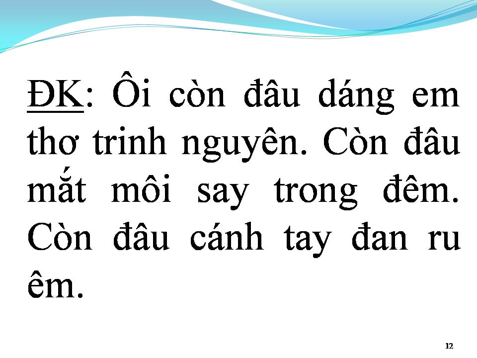 Lời bài hát TÔI VỀ GIỮA MÙA XUÂN