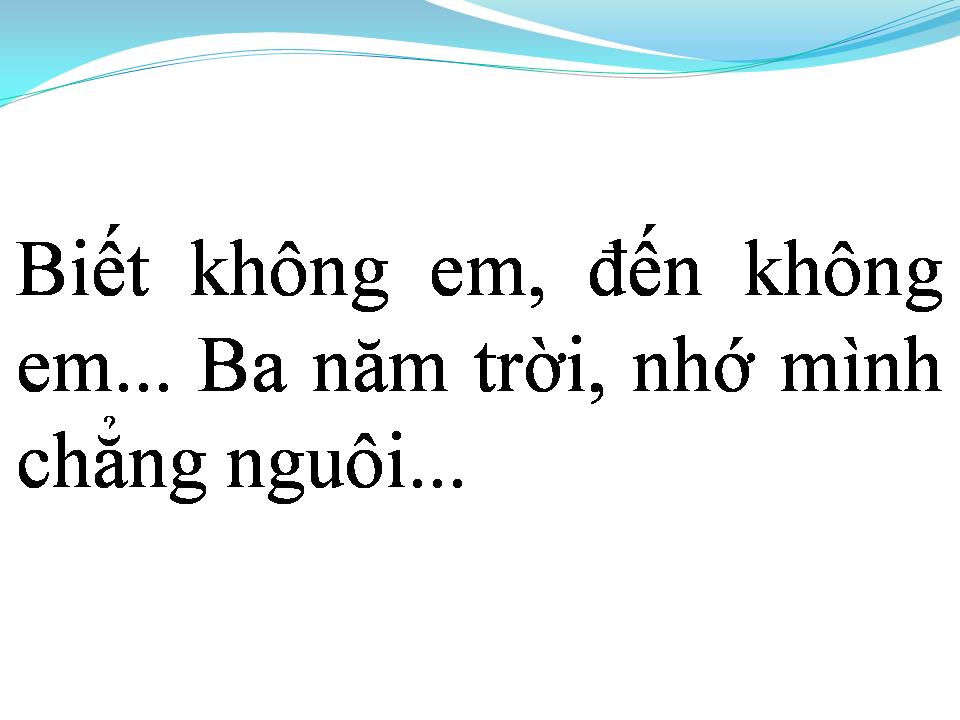 Lời bài hát TỪ NGÀY TÌNH BỎ RA ĐI
