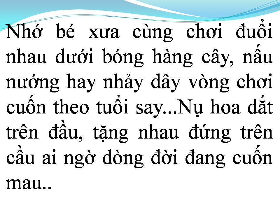 Lời bài hát TUỔI BIẾT BUỒN