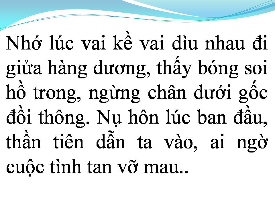 Lời bài hát TUỔI BIẾT BUỒN