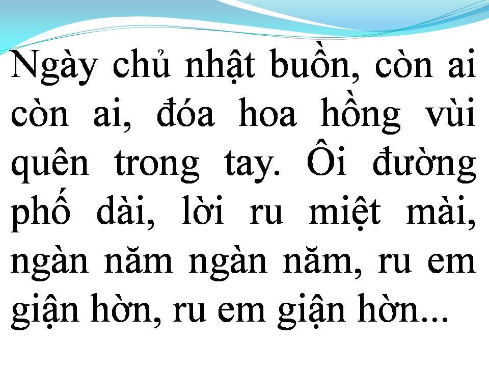 Lời bài hát TUỔI ĐÁ BUỒN
