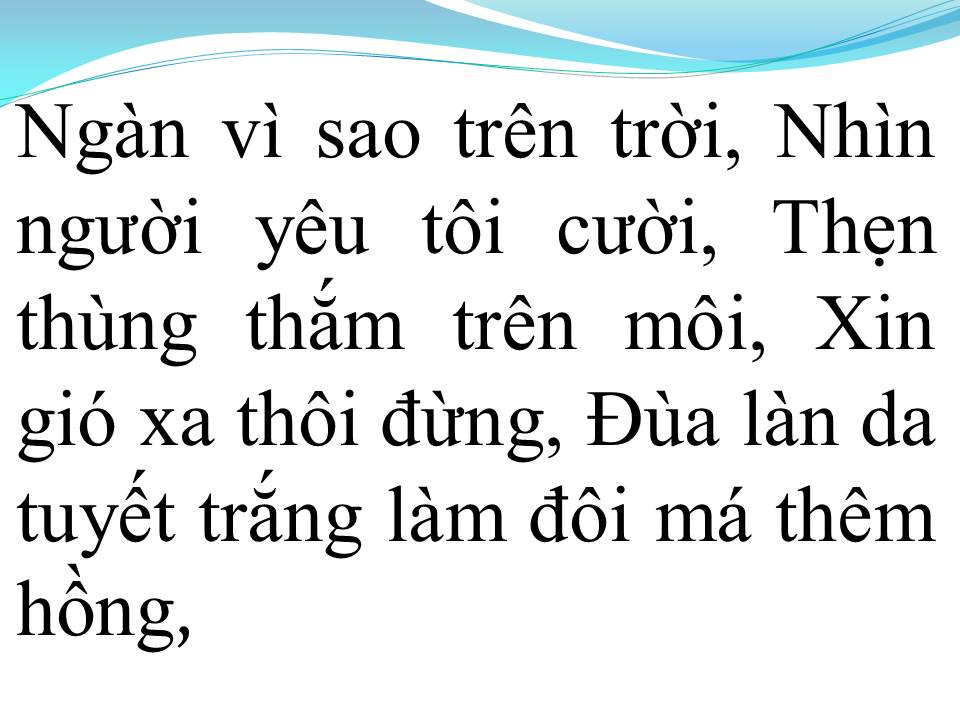Lời bài hát NẾU ĐƯỢC LÀM NGƯỜI TÌNH