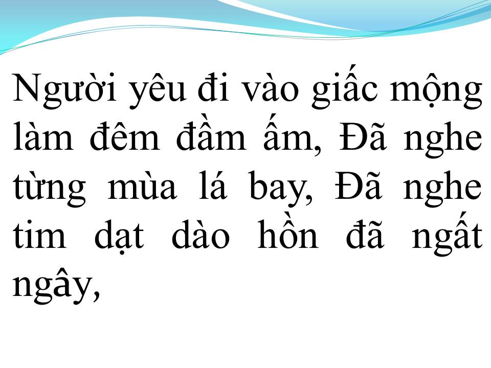 Lời bài hát NẾU ĐƯỢC LÀM NGƯỜI TÌNH