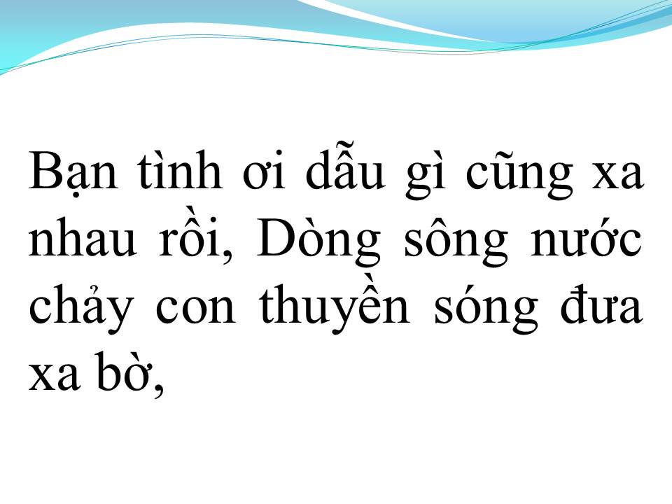 Lời bài hát TRÁCH AI VÔ TÌNH