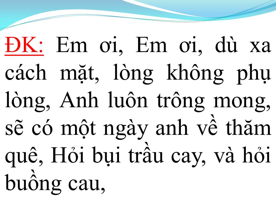 Lời bài hát HỎI VỢ NGOẠI THÀNH