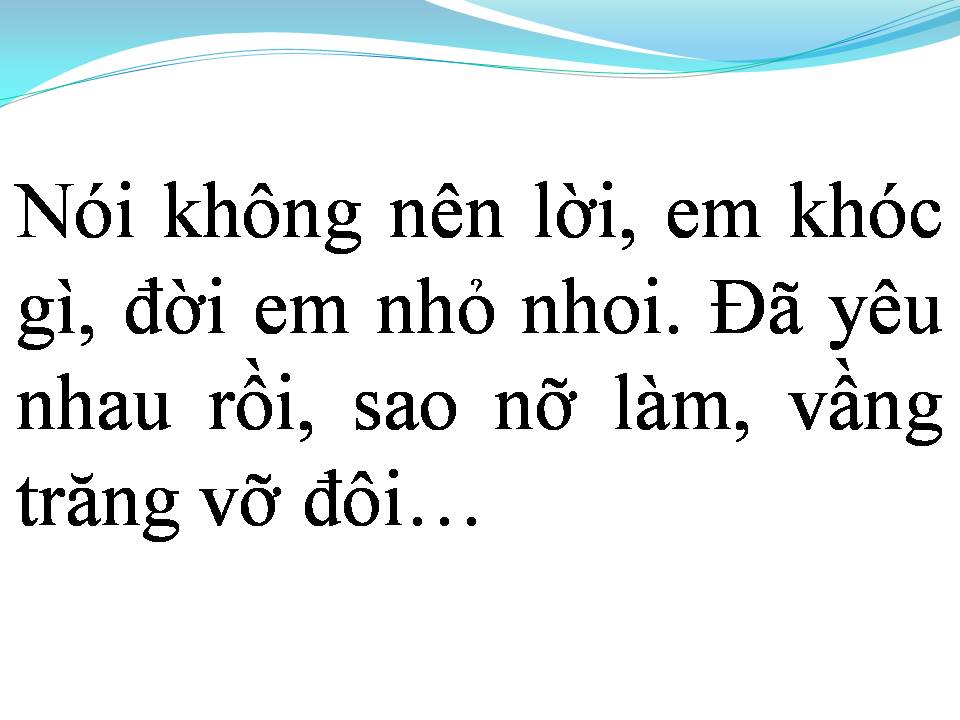 Lời bài hát HỜN TRÁCH CON ĐÒ