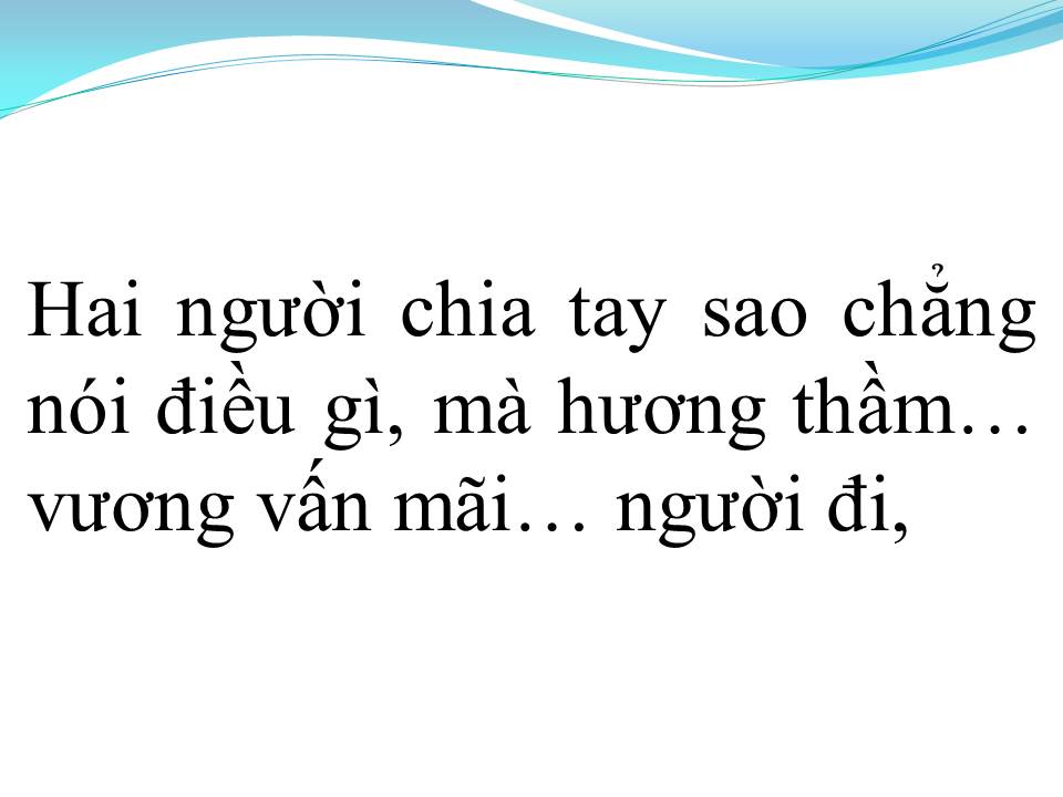 Lời bài hát HƯƠNG THẦM
