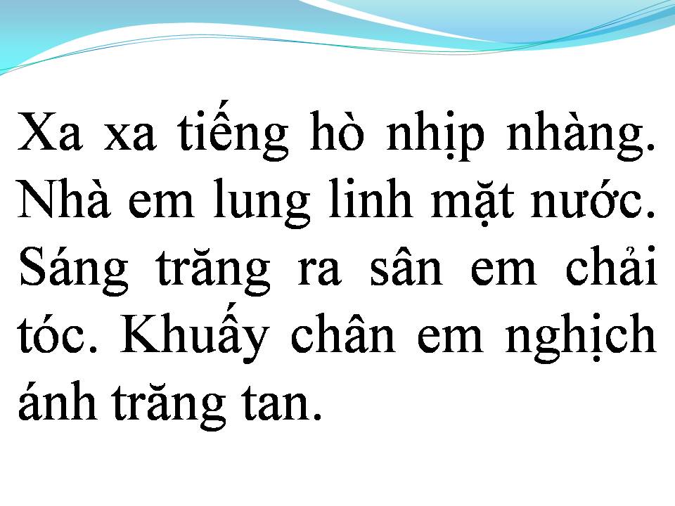 Lời bài hát HƯƠNG TRÀM
