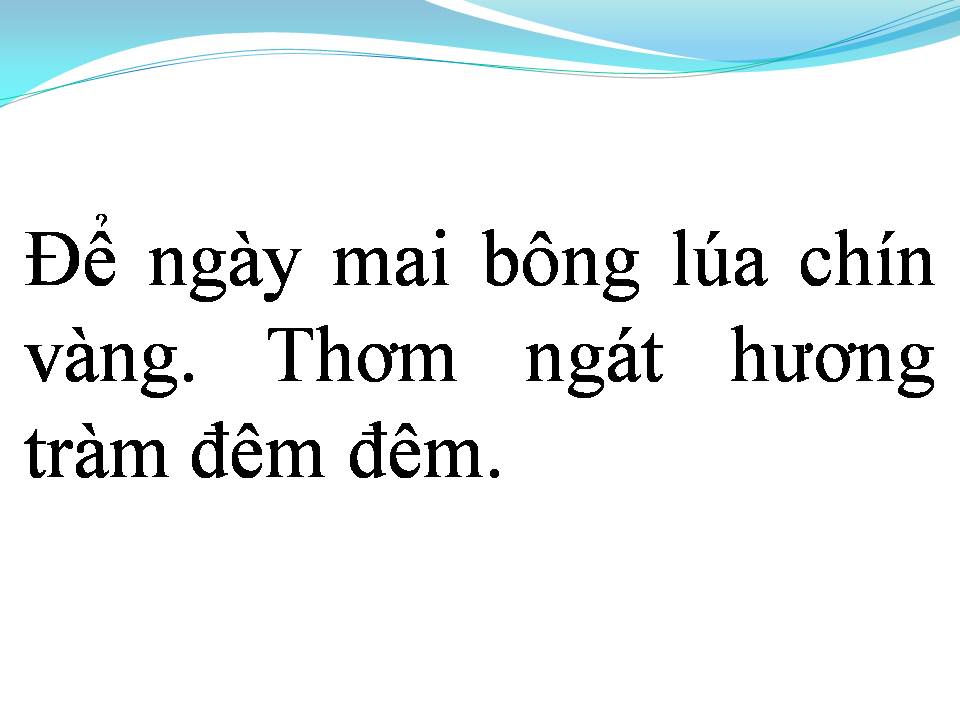 Lời bài hát HƯƠNG TRÀM