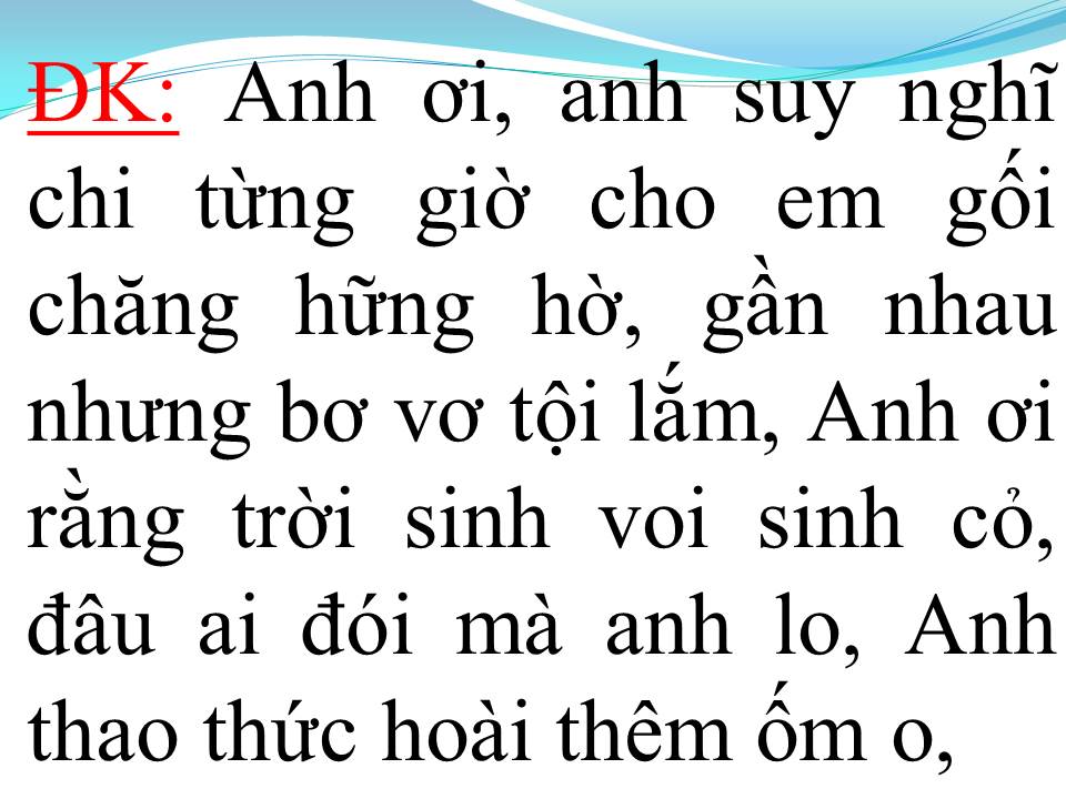 Lời bài hát KHÔNG GIỜ RỒI