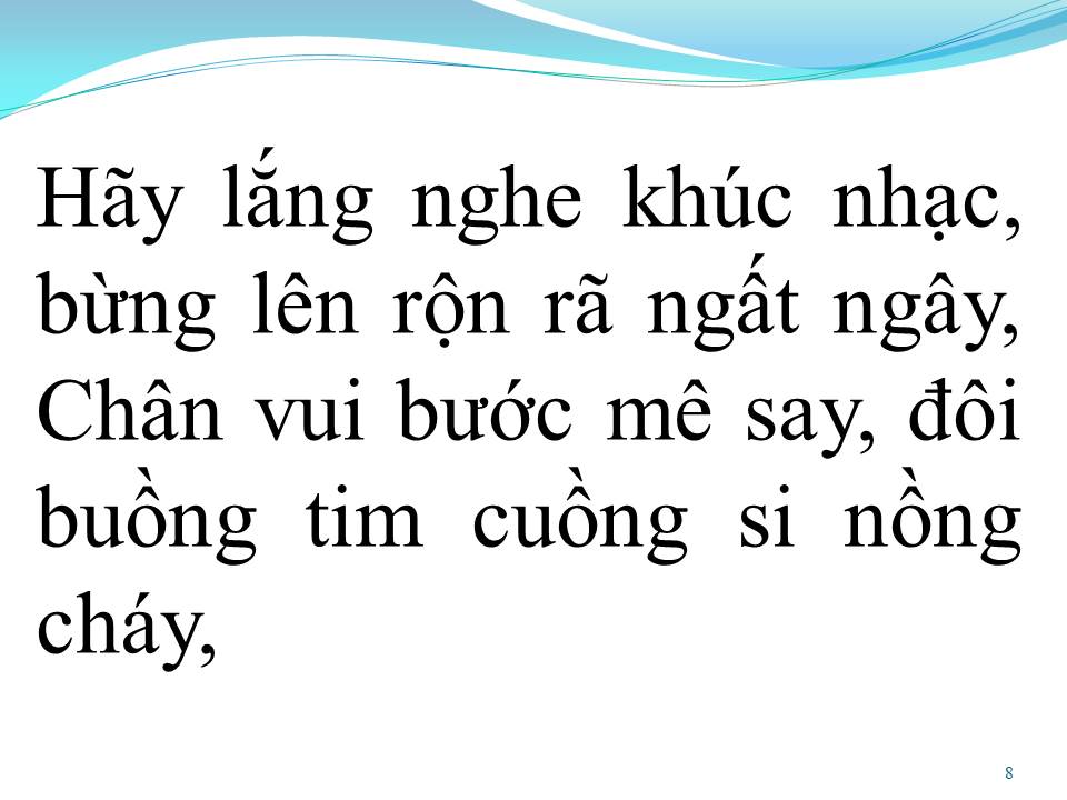 Lời bài hát KHÚC TÌNH NỒNG