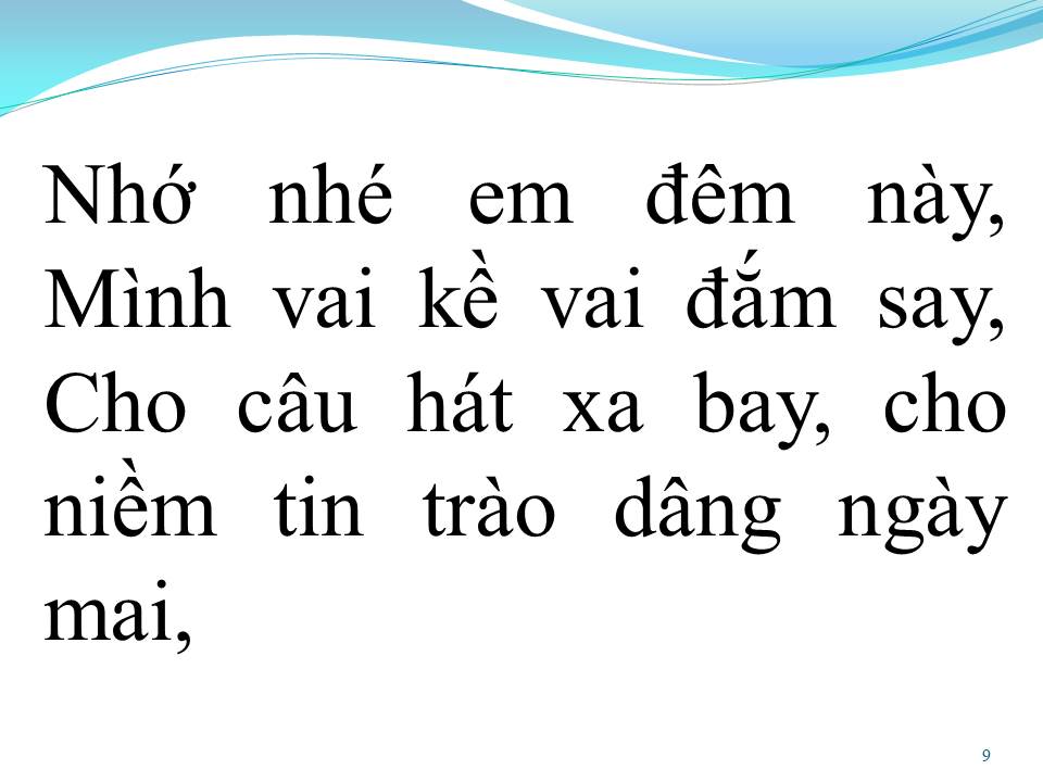 Lời bài hát KHÚC TÌNH NỒNG