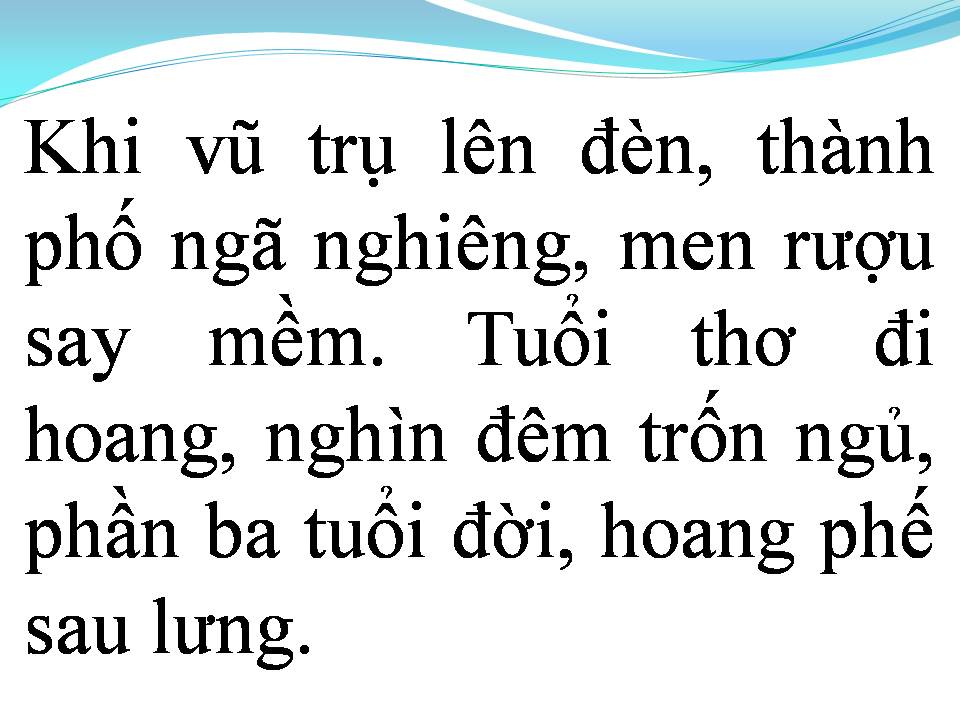 Lời bài hát THÀNH PHỐ SAU LƯNG