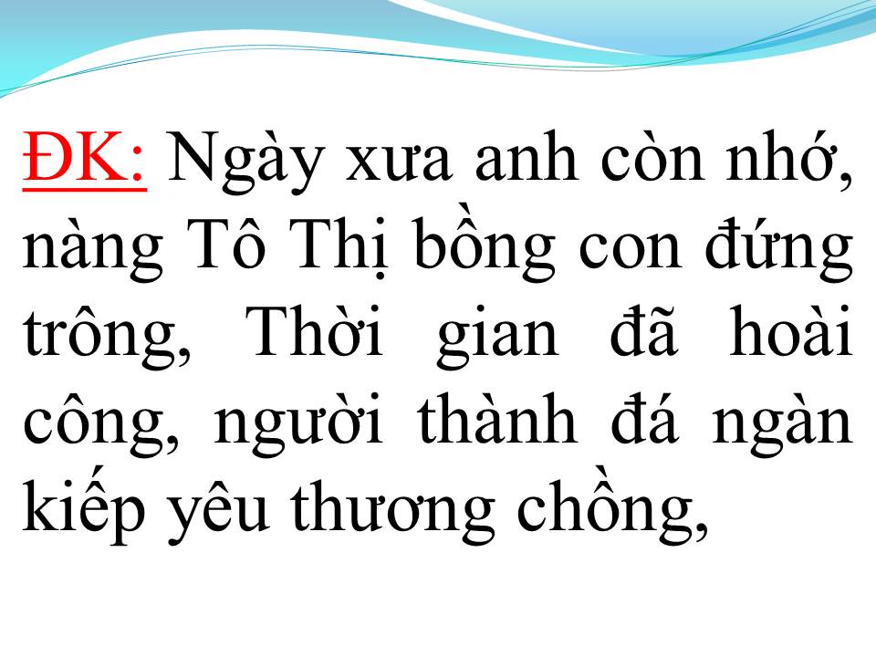 Lời bài hát SAO CHƯA THẤY HỒI ÂM
