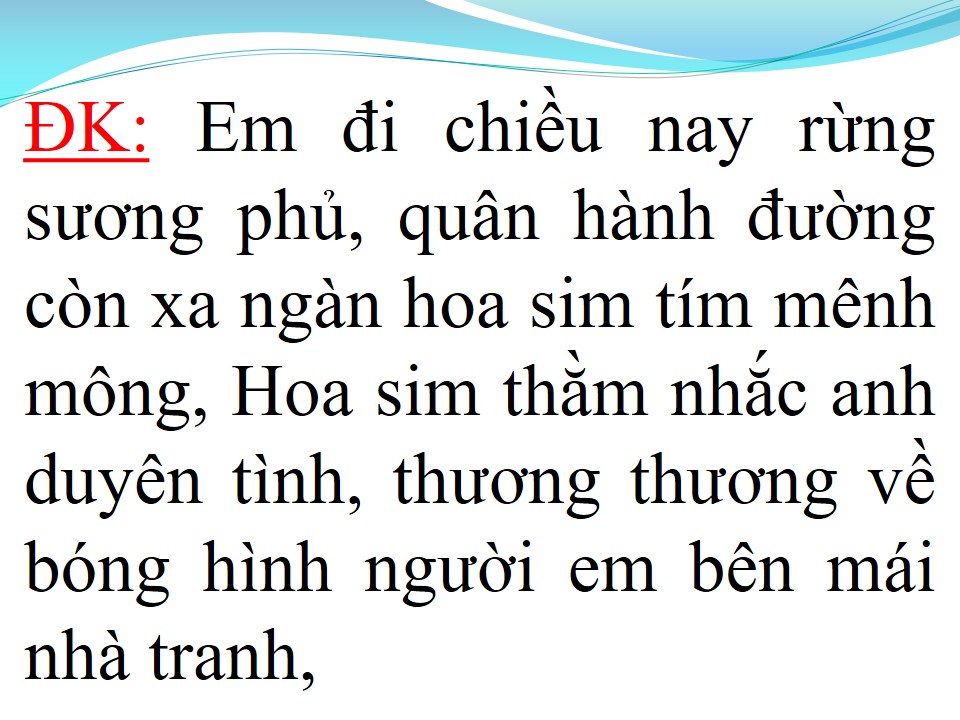 Lời bài hát SAO KHÔNG THẤY ANH VỀ (THƯƠNG VỀ MIỀN TRUNG 2)