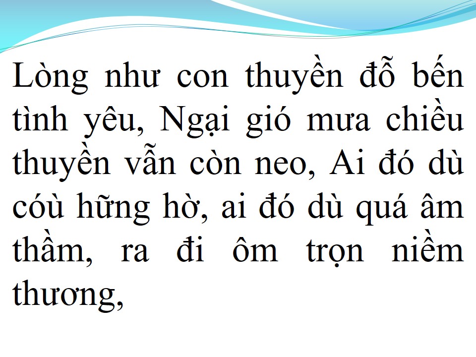 Lời bài hát THƯƠNG HOÀI NGÀN NĂM