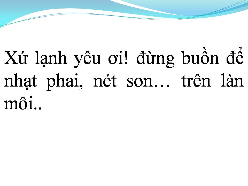 Lời bài hát THƯƠNG VỀ MIỀN ĐẤT LẠNH