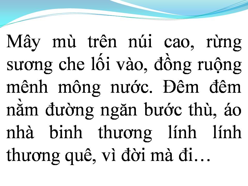 Lời bài hát TRÊN BỐN VÙNG CHIẾN THUẬT