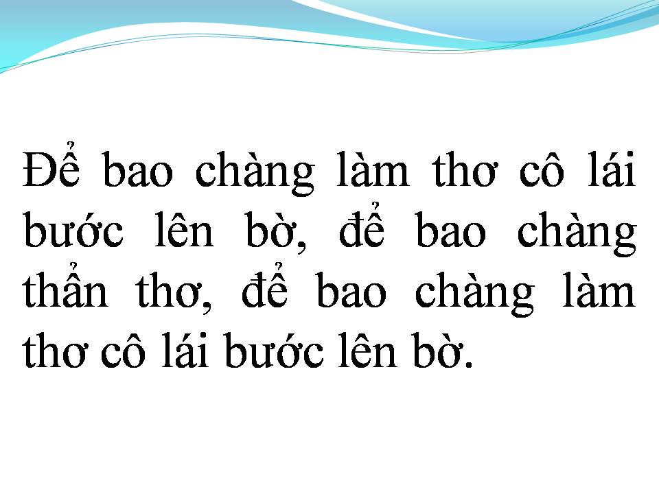 Lời bài hát TRÊN DÒNG SÔNG NHỎ