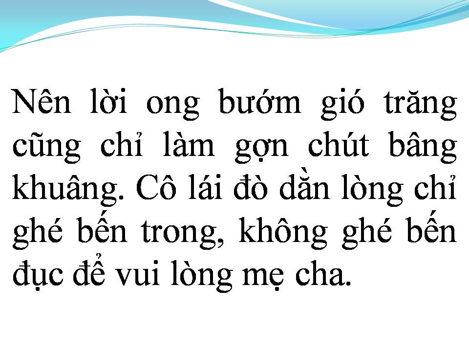 Lời bài hát TRÊN DÒNG SÔNG NHỎ