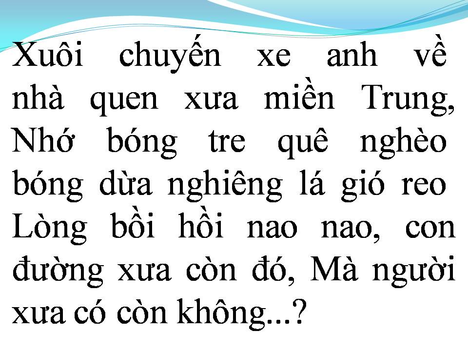 Lời bài hát TÌM LẠI NGƯỜI XƯA