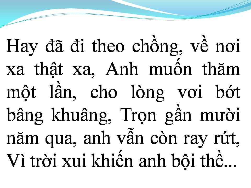 Lời bài hát TÌM LẠI NGƯỜI XƯA