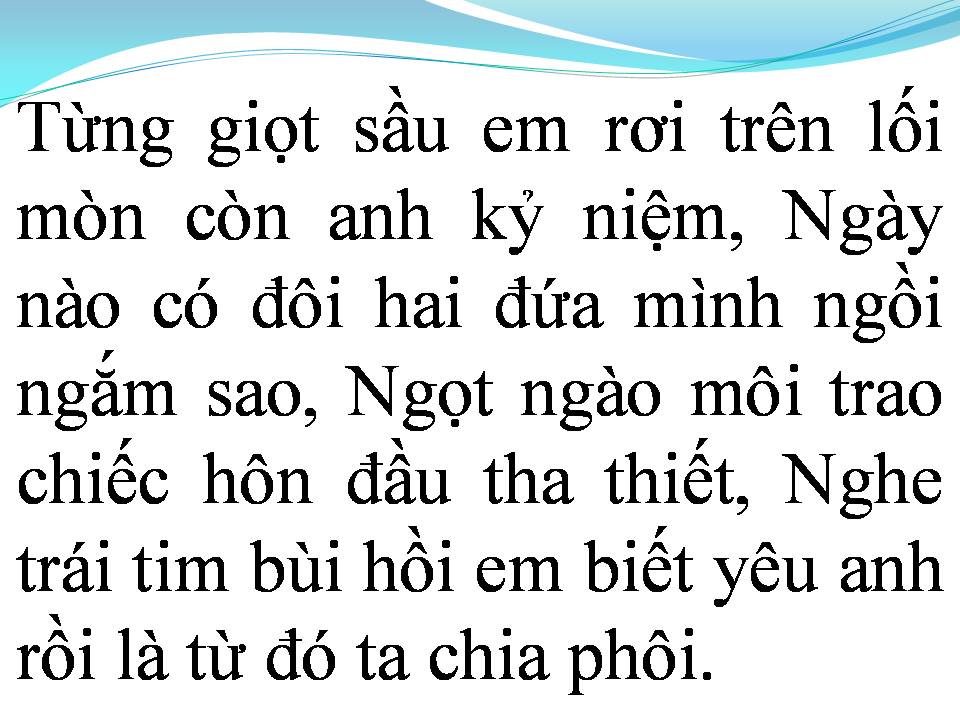 Lời bài hát NHỚ NGƯỜI TÌNH XA