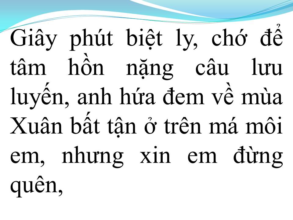 Lời bài hát HÀNH TRANG GIÃ TỪ