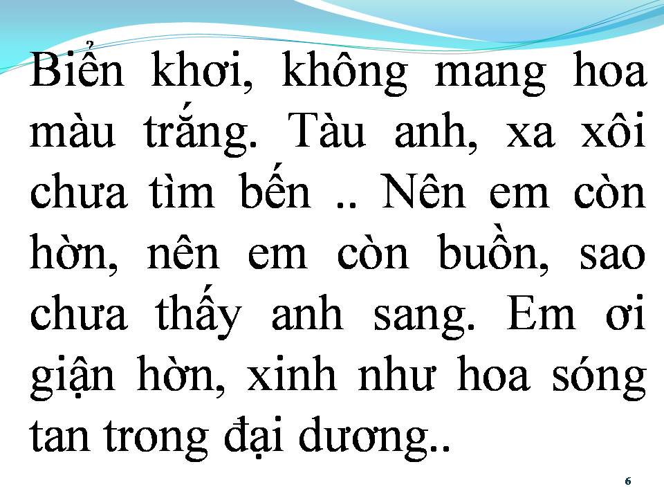 Lời bài hát HOA BIỂN