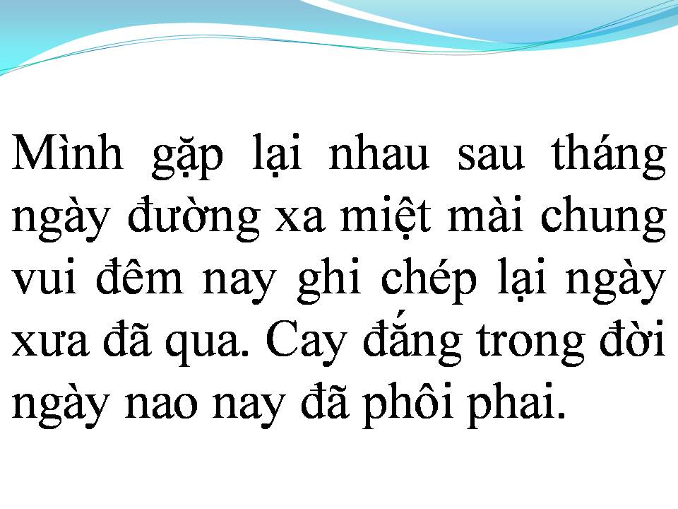 Lời bài hát BA ĐỨA BẠN NGHÈO